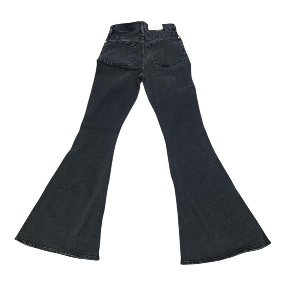 7 For All Mankind NWT Black Flare Jeans - Picture 5 of 8